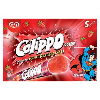 Helado De Fresa Calippo Sin Gluten 5 Ud.