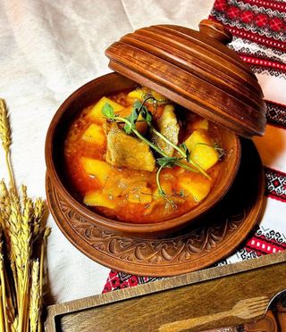 Печеня у горщику