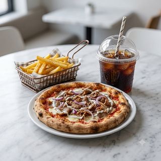 Menù pizza kebab
