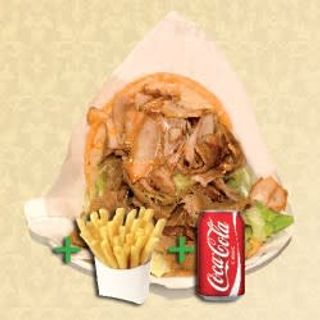 Menú Kebab, Patatas Y Bebida (33 Cl.)