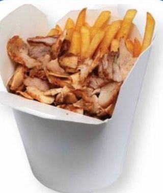 Vaschetta di kebab grande