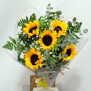RAMO DE 5 GIRASOLES