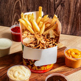 Kebab Box samo mięso  Mega