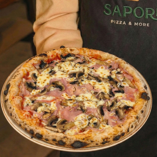 Pizza Prosciutto e Funghi Ø32cm