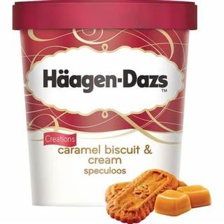 Helado haagen-dazs caramel biscuit & cream speculoos
