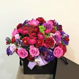 Caja con flores (pequena)