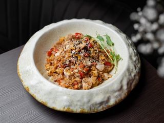 Смажений рис із креветкою (485g)