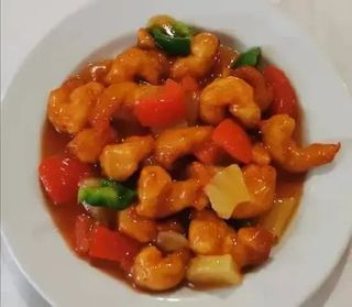 85 - Camarão com Ananás Natural