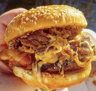 Whole pulled pork