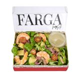 Ensalada de Canónigos y Langostinos