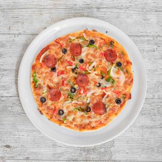 Pizza pepperoni (26 cm.)