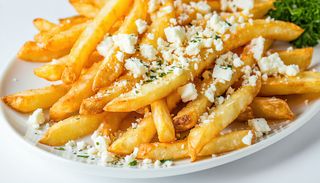 Пържени картофки със сирене големи