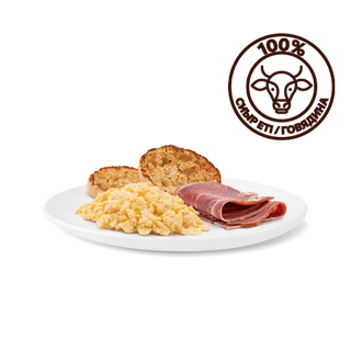 Биг Брекфаст бокс c омлетом и беконом