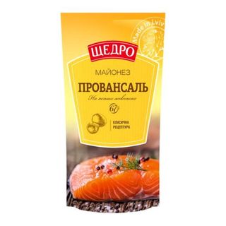 Майонез "Провансаль" 67% ТМ "Щедро", 150г (53104)