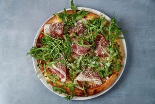 Bresaola pizza