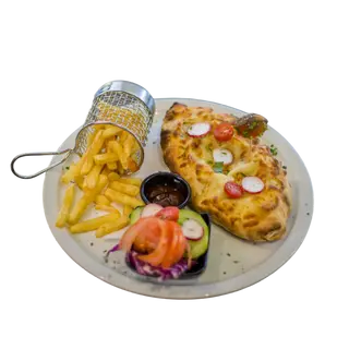Pizza pocket cordon bleu