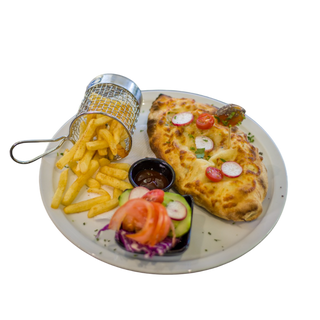 Pizza pocket cordon bleu