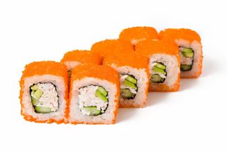 Ролл Калифорния с крабом