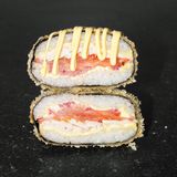 Суші-бургер з копченою куркою