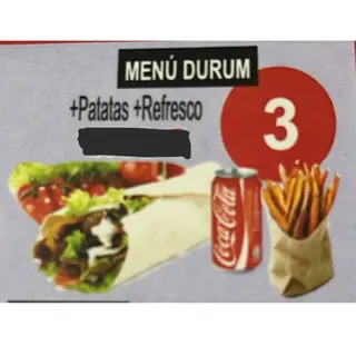 Menú Durum