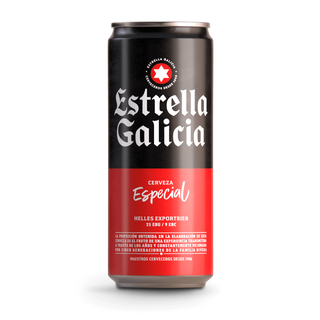 Cerveza Estrella Galicia Especial Lata (330 Ml.)