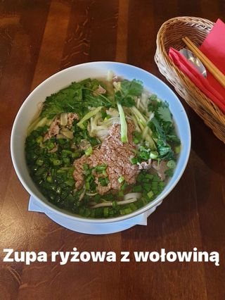 Zupa Ryżowa z wołowiną PHO BO﻿ 450ml