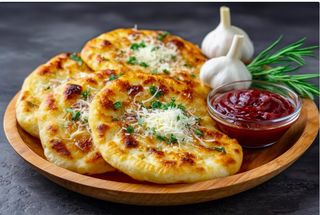 Cheese Garlic Naan