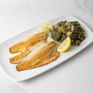 File brancina sa žara, blitva na dalmatinski