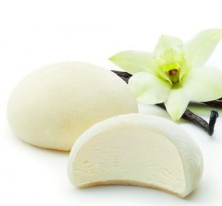 Mochi con vaniglia