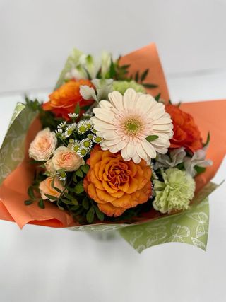 Bukiet kwiatowy „Pomarańczowa Wariacja”
