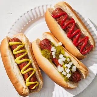 Menu hot dog