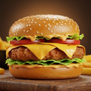 Cheese Chicken Burger