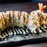 25. Rollo gambas fritas (4uds.) / Fried shrimps roll (4 pieces)