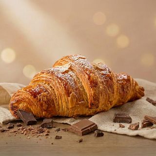 კრუასანი შოკოლადით