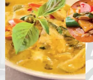 Pollo De Curry Verde
