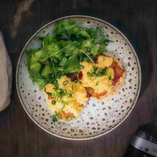 Scrambled Eggs and Bacon