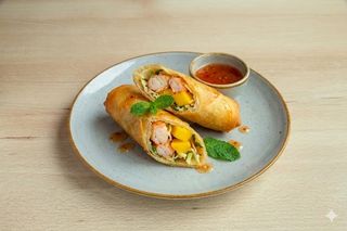 Rollitos De Langostino Con Mango (2 Pzas.)