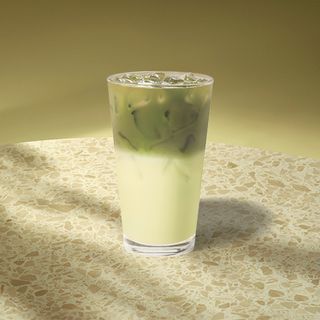 Iced Pistachio Matcha Latte