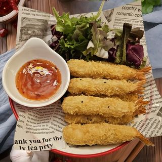 Tempura de gambas 天妇罗炸虾