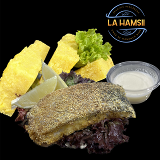 Crap cu mamaliga si mujdei