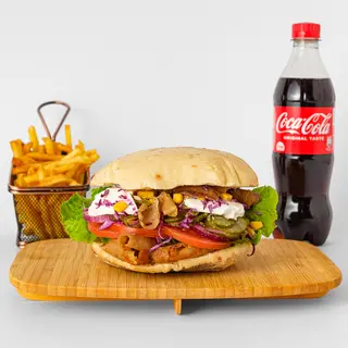 Kebab Sandwich  (Junetina)   MENU