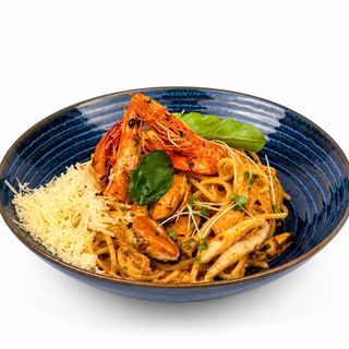 Pâtes aux fruits de mer