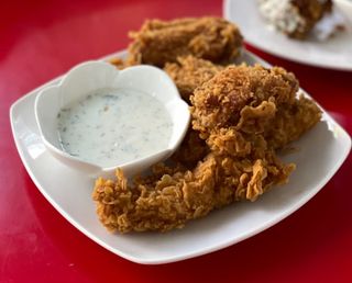 Крылышки в панировке