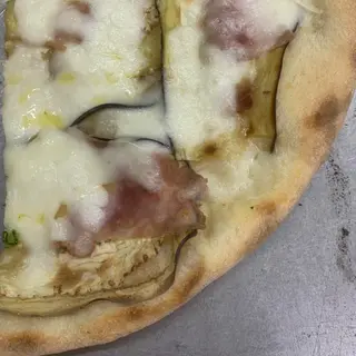 Pizza verdure & cotto  bianca