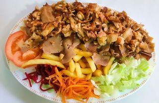 Plato De Kebab