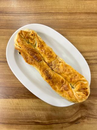 Borek with spinach and cheese