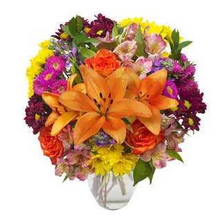 Ramo mediano flores variadas