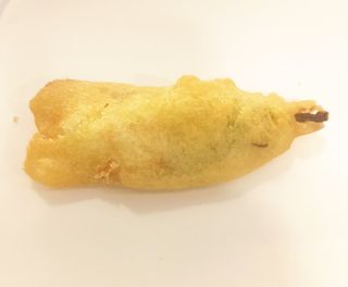 Filetto di baccala fritto