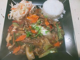 Wołowina z warzywami