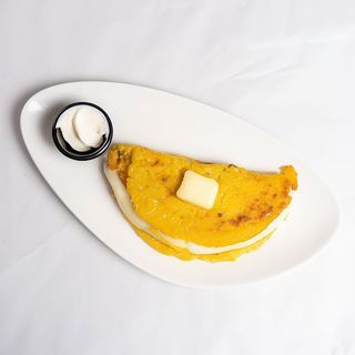 Cachapa de queso mano